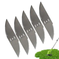 5 Pack Metal Lawn Mower Head Blade Replacement Lawn Mower Saw Blade Head Replacement Saw Blade Universal Electric Lawn Mower