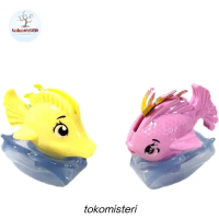 Ikan Yellow Pink Water Sea Ocean Fish Kinder Joy Kinderjoy Zaini Ferrero Surprise Gift Animal Figure