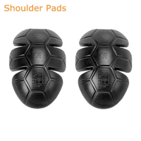 Motorcycle Jacket Pants Protector Insert Back Shoulder Elbow Knee Protective Gear Pads High Elasticity CE Biker Body Armor CR-11