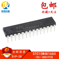 1pcs/lot 100% New&amp;original STC15W4K16S4-30I-SKDIP28 STC
