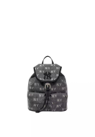 MLB Korea Classic Monogram Vintage Denim Backpack - NY Charcoal
