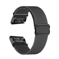 26mm Loop Nylon Quick Easy Fit Wrist Strap For Garmin Enduro/TACTIX DELTA Watch Band For Garmin Descent MK1 MK2i MK2 Wristband