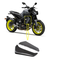 Carbon Fiber Radiator Cover For Yamaha MT09 MT-09 MT 09 2017 2018 2019 mt09 real carbon Fairing Tank Side Fairing Cover