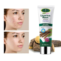 Licorice Root Whitening Facial Cleanser Anti-Acne Face Wash Deep Cleansing Anti-inflammatory Repair Moisturizing Face Wash 100g