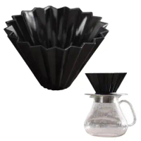 Coffee Pour Over Cone Resin Pour Over Coffee Maker Portable Easy To Use High Heat Resistant Elegant Small Coffee Filters