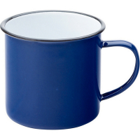 《Utopia》琺瑯馬克杯(藍300ml) | 水杯 茶杯 咖啡杯 露營杯 琺瑯杯
