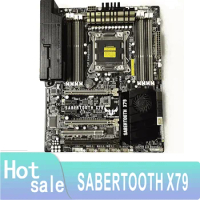 SABERTOOTH X79 Original Used Desktop X79 X79M 2011 Socket LGA 2011 Core i7 LGA2011 DDR3 Motherboard