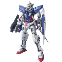Genuine Bandai 30cm PG 1/60 Exia Gundam Exia OO 00 Starter Assembly Model figure Collectible Toy Decoration Gifts For Boys