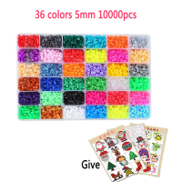 5mm2.6mm Hama beads 72 colors Perler Toy Kit 3D Fuse beads Puzzle DIY Creative Handmade Craft Toy Te