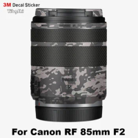 RF85/2 Camera Lens Sticker Coat Wrap Protective Film Protector Decal Skin For Canon RF 85mm F2 MACRO IS STM 85 F/2 RF85 RF85MM