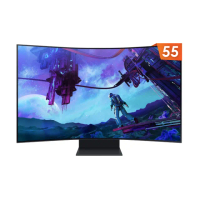 【SAMSUNG 三星】Odyssey ARK 二代 55吋 電競曲面智慧螢幕(S55CG970NC)