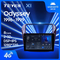 TEYES X1 For Honda Odyssey RA1 RA5 1996 - 1999 Car Radio Multimedia Video Player Navigation GPS Android 10 No 2din 2 din dvd