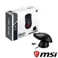 MSI CLUTCH GM31 LIGHTWEIGHT WIRELESS 輕量型無線電競滑鼠