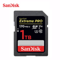SanDisk Extreme Memory Card PRO SD card 1TB 256GB 128GB 64GB 32GB SDHC UHS-I High Speed cartao de memory Flash Card for Camera