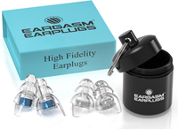 [5美國直購] Eargasm 16dB 耳塞 適一般/較大耳道 High Fidelity Earplugs 演唱會 音樂會 音樂家 摩托車 _TT1