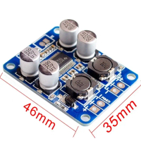 Papan Penguat Kuasa Audio Digital Mono, DC 8 ~ 24V TPA3118 PBTL, Modul Amp, 60W, - Import