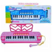 Mainan Edukasi Anak Piano Musik Karoke Terbaru Murah Unik Berkualitas dengan 32 Key Electronik Keybo