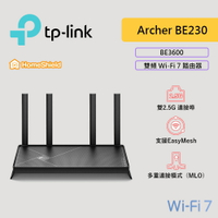 【最高3000點回饋+299免運】TP-Link Archer BE230 Wi-Fi 7 BE3600 雙頻 2.5G連接埠 無線網路路由器 分享器 ★(7-11滿299免運)