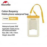 KANTONG HP WATERPROOF NATUREHIKE CNK2300BS015 - TAS WATERPROOF YELLOW