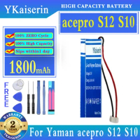 YKaiserin 1800mAh Replacement Battery For Yaman acepro S12 S10 cosmetic instrument