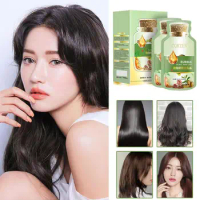 20ml*10pcs Natural Herbal Hair Dye Shampoo 5 Minutes Fashion Change Repair Care Hair Non-irritating White Color Women Hair O1Z8