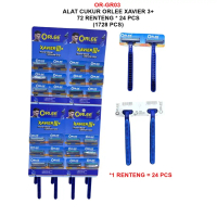 Alat Cukur Kumis Orlee Xavier 24 Pcs 1 Papan | Cukuran kumis Orlee Xavier