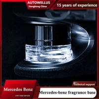 Car Air Fragrance Negative Ion System Air Ionizer for Mercedes‑Benz C E S GLC W205 W213 W222 2015+