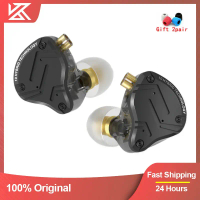 หูฟังชนิดใส่ในหูไฮบริดโลหะ KZ ZS10 PRO X, ชุดหูฟังตัดเสียงรบกวนแบบสปอร์ต, เบส HIFI, หูฟังชนิดใส่ในหู