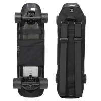 Electric Skateboard Bag Longboard Flat Plate Double Shoulder Carry Backpack Adjustable Folding Cover Skate Parts