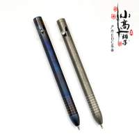 EDC Titanium Alloy Tactical Pen Gun Plug Pen Outdoor Hidden Signature Pen Broken Window Pen Emergency Self-defense Tool Pen