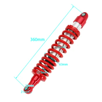 M10 360mm Red Motorcycle Off-Road Moto Mountain Dirt Bike Front Shock Absorber Suspension Protector
