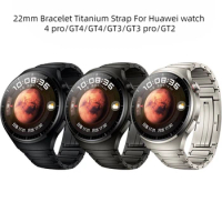 22mm Pure Titanium Bracelet For Huawei watch4 pro Sport Strap Metal Watchband for Huawei Watch GT4 GT3 Pro GT 2 Correa Band