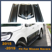 ABS BLACK Body Cladding For Nissan Navara Body Kits for Nissan Navara 2016 Body Cladding for Navara NP300 2015-2019
