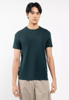 CALVIN KLEIN 短袖修身彈性棉圓領T恤 - Calvin Klein Jeans