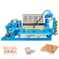 Yugong Mini Egg Tray Machine Quail Egg Tray Plastic Machine Automatic Egg Tray Press Machine for Sale