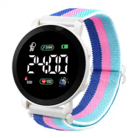 2022 Smart Electronic Watch For Kids Waterproof Square Dial Student Sports LED Digital Wrist Watch For Daily Wear Smartwatch