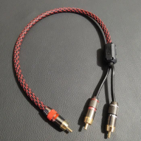 Good CP Monster HiFi AUX 3.5mm to 2 RCA Audio Splitter Cable 1RCA Male to 2RCA Plug Speaker Cable cell phone MP3 amplifier line