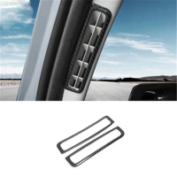 For Hyundai Elantra Avante CN7 2020 2021 2022 Car Dashboard front upper Air Outlet Vent Trim Frame Sticker Styling Accessories