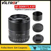 Viltrox 56mm F1.4 Portrait Large Aperture Auto Focus Telephoto Lens for Fujifilm Fuji X Mount Camera Lens