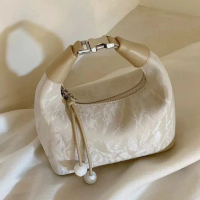2025 Nanfeng Original Chio2n Peach Branch Yaoyao Handheld Tote Bag for Women New Style Office Small 
