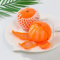 Squishy Kawaii Tangerine Work study Fidget Toys Squishies Slow Rising Stress Relief Squeeze Toys for Kids Charisma Gift