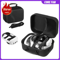 Carrying Case for Meta Quest 3 for BOBOVR M3 PRO Elite Strap Storage Case Travel Case for Travel and