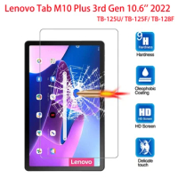 Tablet HD Tempered Glass Screen Protector For Lenovo Tab M10 Plus 3rd Gen 10.6 Inch 2022 Protective Scratch Resistant Film