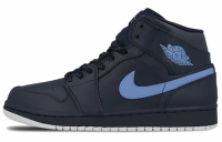 JORDAN 1 RETRO MID OBSIDIAN UNIVERSITY BLUE