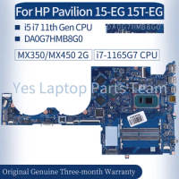 For HP Pavilion 15-EG 15T-EG TPN-Q245 Laptop Mainboard DA0G7HMB8G0 M16346-601 M16344-601 I3 I5 I7-11th 2G Notebook Motherboard