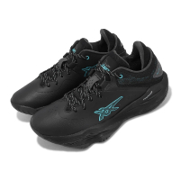 asics 亞瑟士 籃球鞋 Nova Surge Low 男鞋 黑 水藍 低筒 支撐 運動鞋 亞瑟士(1061A043002)