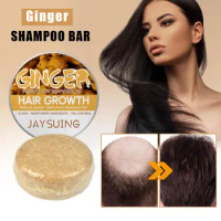 60g Ginger Shampoo Soap Water Silicone Shampoo Oil Oil Free Handmade Essential Man Ginger Pack Soap U0O9