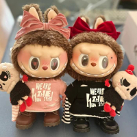 Original Labubu Catch Me If You Like Me The Monsters Figures Cute Vinyl Model Dolls Collectible Acti