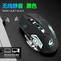 X8無線充電遊戲滑鼠靜音發光機械滑鼠