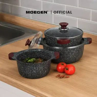 Moegen Germany 6 pcs Casserole Pot Granite Series Set